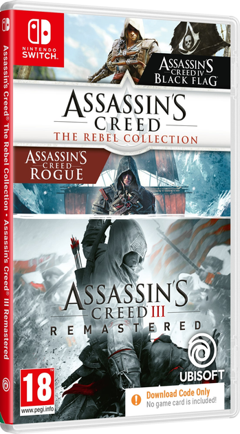 Гра Nintendo Switch Assassin's Creed Compilation (Rebel Collection + AC3 Remastered) (Електронний ключ) (3307216307297) - зображення 2