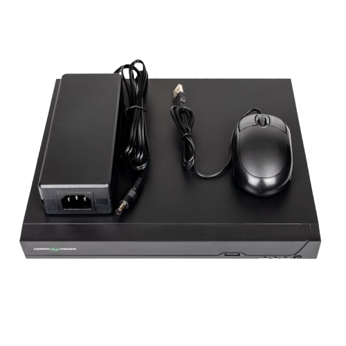Видеорегистратор IP GreenVision GV-N-S024/08 (8POE) Lite, 10-канальный NVR 8MP для IP-камер, черный - изображение 5