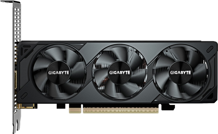 Відеокарта Gigabyte PCI-Ex GeForce RTX 5050 OC Low Profile 8G 8GB GDDR6 (128bit) (20000) (2 x HDMI, 2 x DisplayPort) (GV-N5050OC-8GL) - зображення 1