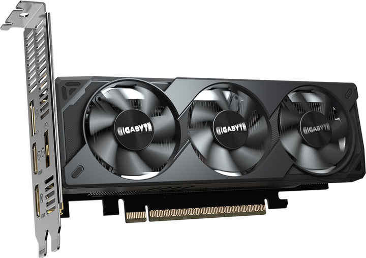 Відеокарта Gigabyte PCI-Ex GeForce RTX 5050 OC Low Profile 8G 8GB GDDR6 (128bit) (20000) (2 x HDMI, 2 x DisplayPort) (GV-N5050OC-8GL) - зображення 2