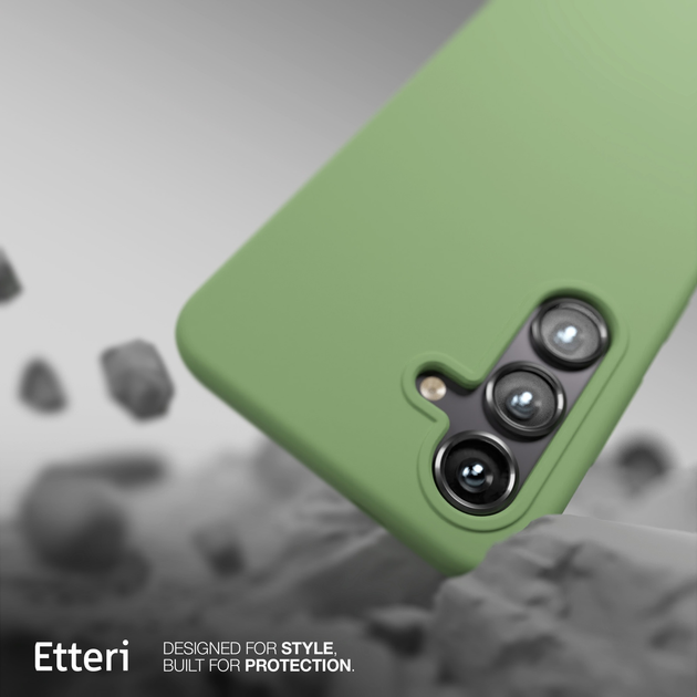Панель Etteri Silicone Case do Samsung Galaxy S25 Light green (GSM190277) - зображення 6