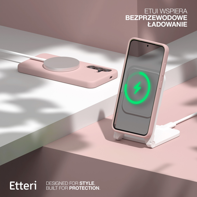 Панель Etteri Silicone Case do Samsung Galaxy S25 Plus Light pink (GSM190292) - зображення 7