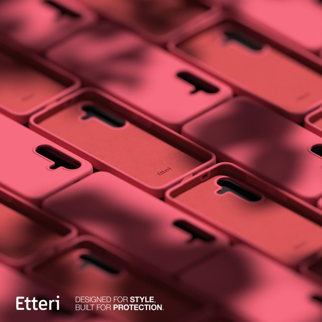 Панель Etteri Silicone Case do Samsung Galaxy S25 Plus Raspberry (GSM190299) - зображення 8