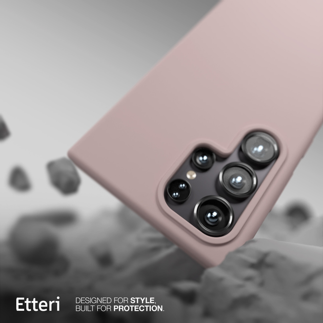 Панель Etteri Silicone Case do Samsung Galaxy S25 Ultra Light pink (GSM190293) - зображення 6