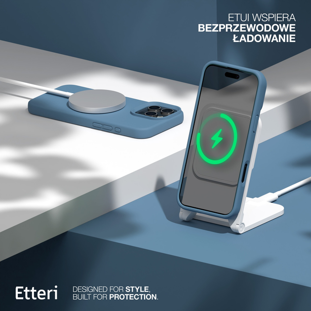 Панель Etteri Silicone Case do Xiaomi Redmi Note 13 4G Dark blue (GSM183447) - зображення 2