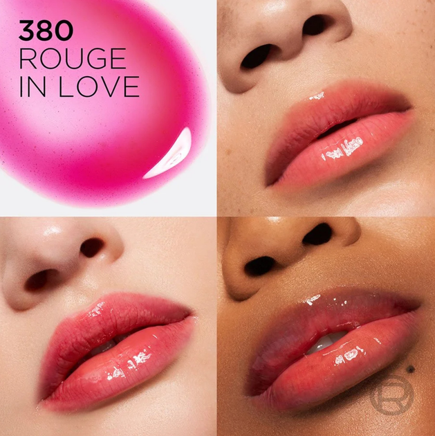 Olejek do ust L'Oreal Paris Plump Ambition nawilżający 380 Rouge In Love 5 ml (3600524172787) - obraz 4