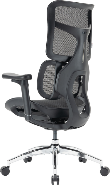 Крісло офісне SIHOO DORO S100 Mesh Black (S100-M301) - зображення 7