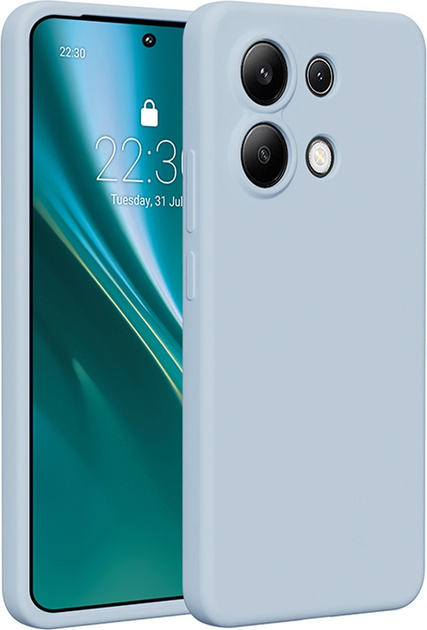 Панель Etteri Silicone Case do Xiaomi Redmi Note 13 4G Light blue (GSM183499) - зображення 1