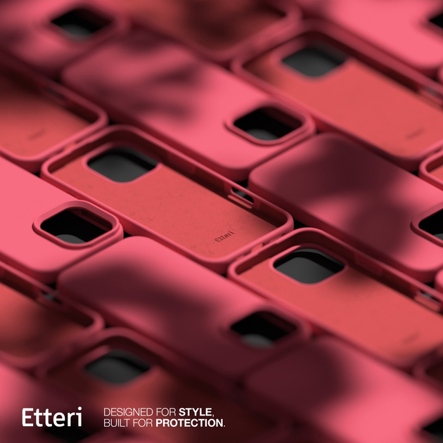 Панель Etteri Silicone Case do Xiaomi Redmi Note 13 4G Raspberry (GSM183551) - зображення 3