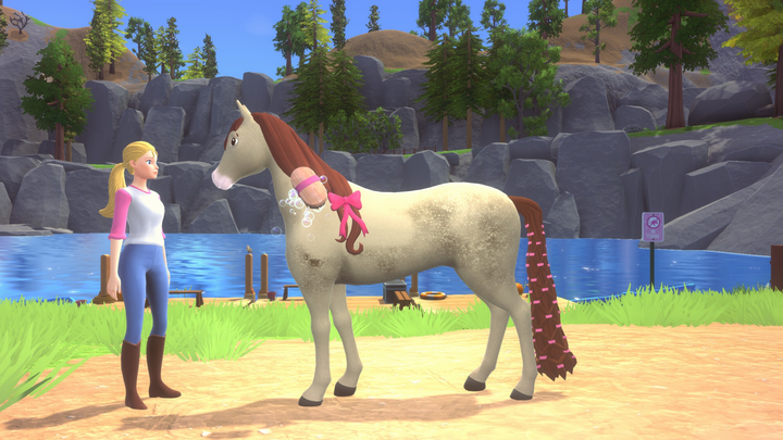 Гра PS5 Barbie Horse Trails (Blu-ray диск) (5061005354777) - зображення 4
