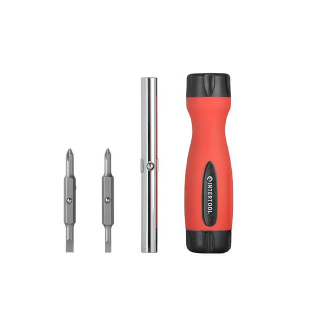 Отвертка Intertool 4-в-1 (VT-1008) - Фото 1 Отвертка Intertool 4-в-1 (VT-1008) - изображение 1
