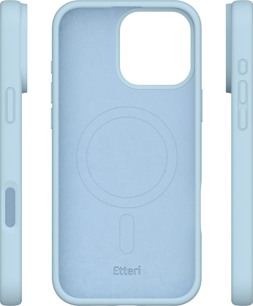 Etui plecki Etteri Silicone Mag do Apple iPhone 14 6.1 Light blue (GSM185981) - obraz 4