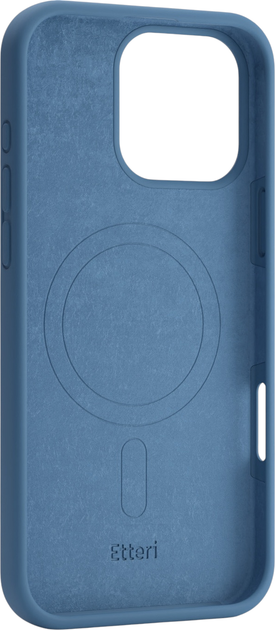 Etui plecki Etteri Silicone Mag do Apple iPhone 15 Pro 6.1 Dark blue (GSM185964) - obraz 2