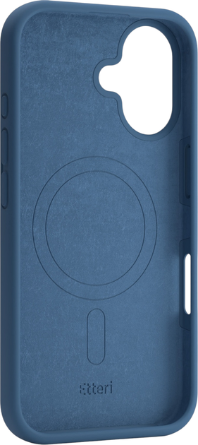 Панель Etteri Silicone Mag do Apple iPhone 16 6.1 Dark blue (GSM185966) - зображення 2
