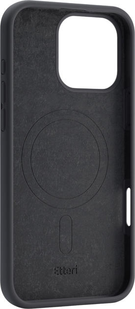 Панель Etteri Silicone Mag do Apple iPhone 16 Pro 6.3 Black (GSM185957) - зображення 2