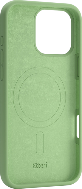 Etui plecki Etteri Silicone Mag do Apple iPhone 16 Pro Max 6.9 Light green (GSM185978) - obraz 2