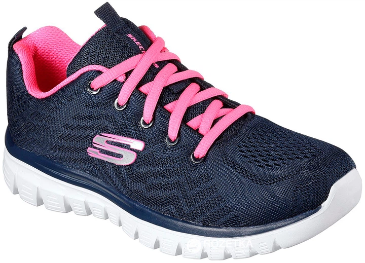 Женские кроссовки Skechers 12615 NVHP 39 (9) 26 см Синие (190872800621) - изображение 3