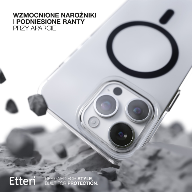 Панель Etteri Color Mag do Apple iPhone 16 Pro Max 6.9 Black (GSM190917) - зображення 8