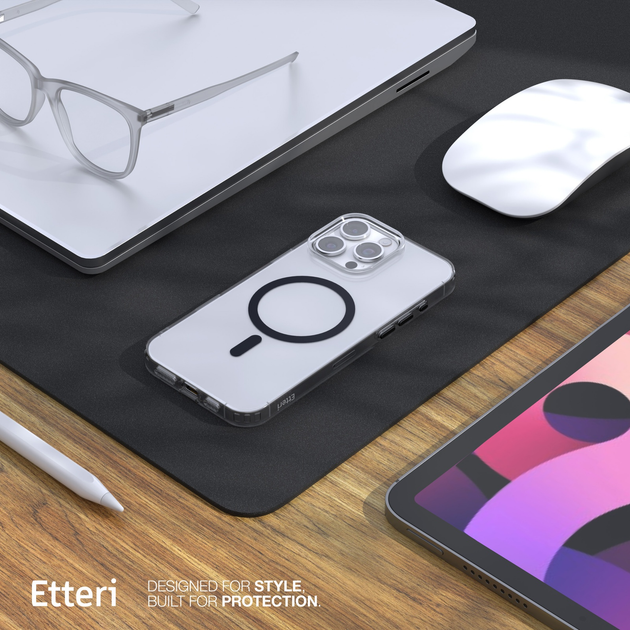 Панель Etteri Color Mag do Apple iPhone 16 Pro Max 6.9 Black (GSM190917) - зображення 9