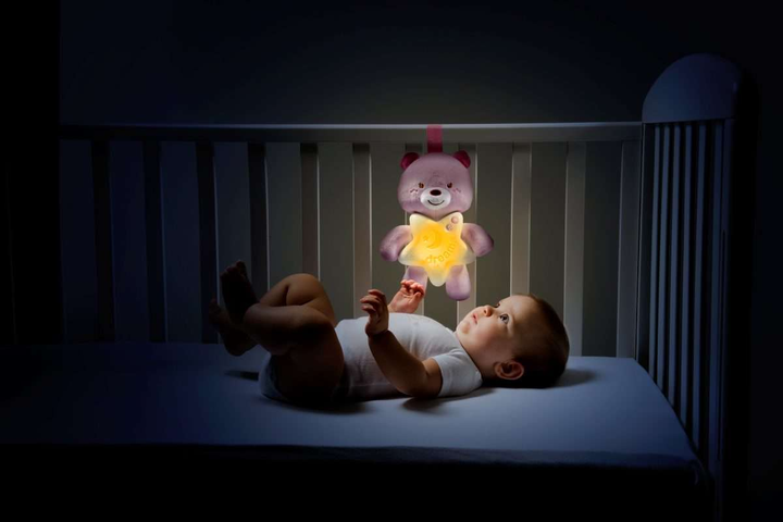 Zabawka muzyczna Chicco Goodnight Bear Różowa (8058664079704) - obraz 3