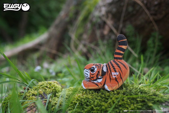 Model 3D do składania Eugy Zoo Tygrys (9421035150118) - obraz 5