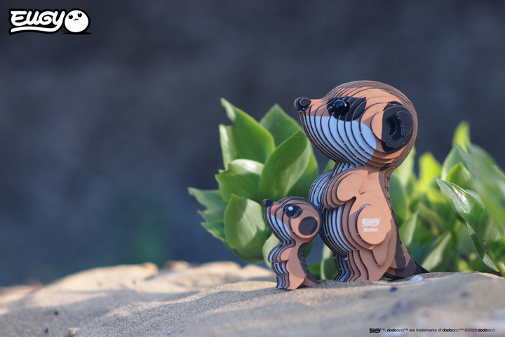 Model 3D do składania Eugy Zoo Surykatka (9421035150446) - obraz 5