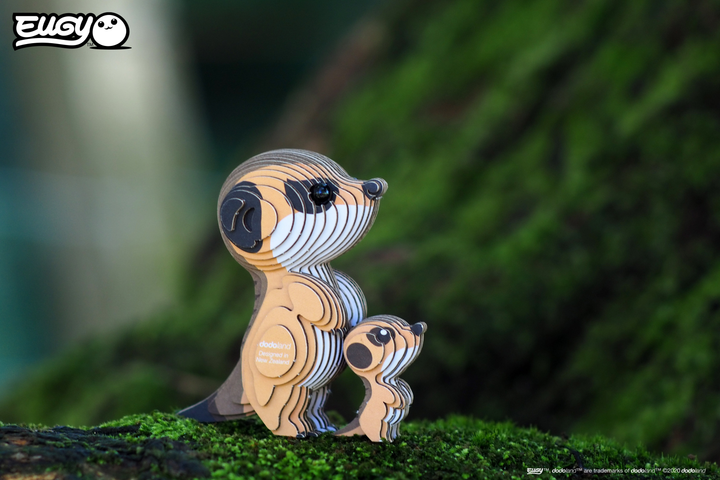 Model 3D do składania Eugy Zoo Surykatka (9421035150446) - obraz 13