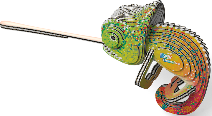 Model 3D do składania Eugy Zoo Kameleon (9421035150743) - obraz 5