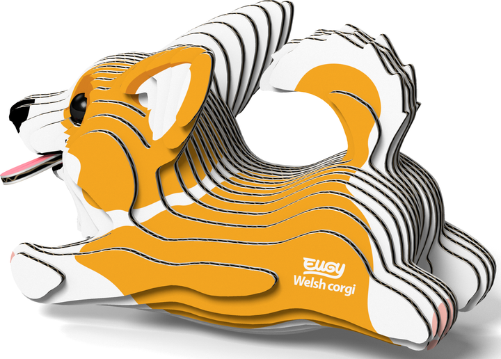 Model 3D do składania Eugy Zoo Welsh Corgi (9421035150828) - obraz 4
