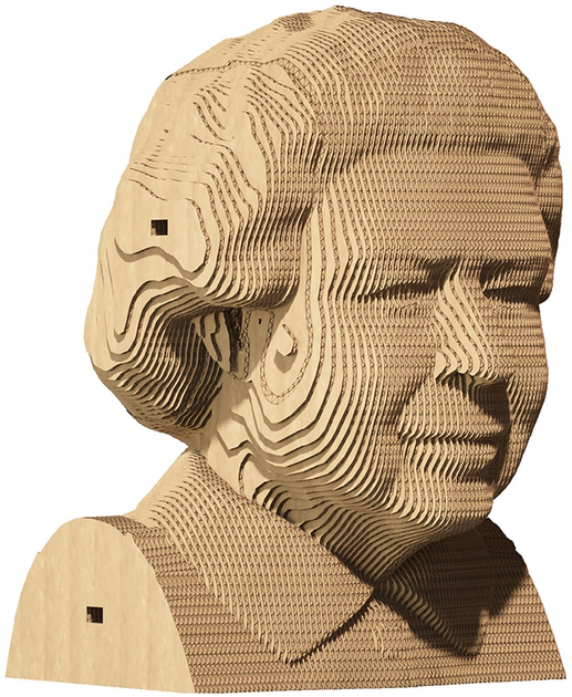 3D пазл-конструктор Cartonic 3D Puzzle Queen Королева Єлизавета-2 Картонний (4820191132771) - зображення 7