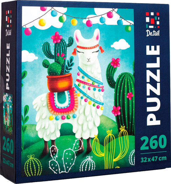 Puzzle De.tail Urocza lama 260 elementów (5903858960951) - obraz 1