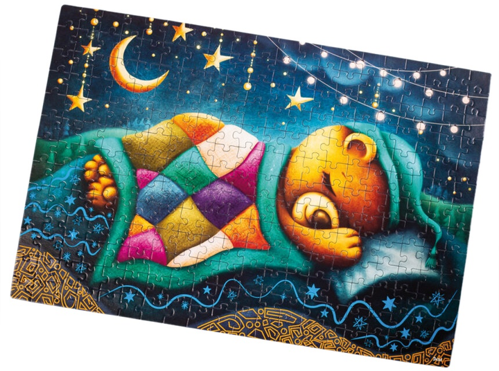 Puzzle De.tail Śpiący niedźwiedź 260 elementów (5903858960944) - obraz 2