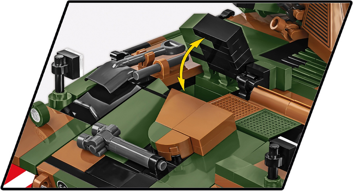 Конструктор Cobi Armed Forces САУ PzH 2000 1006 деталей (5902251026288) - зображення 8