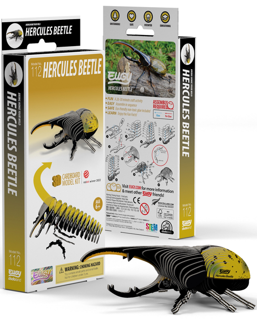 Model 3D do składania Eugy Zoo Żuk herkules (9421036940336) - obraz 6