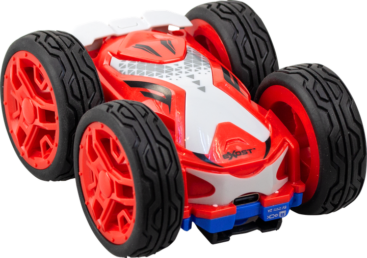 Samochód Silverlit Exost Mini Flip Neo 1:34 zdalnie sterowany 2,4 GHz Czerwony (4891813202905) - obraz 1