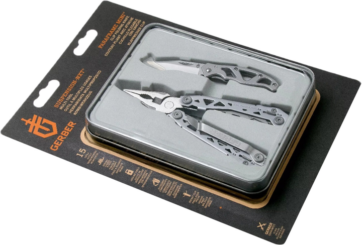 Подарунковий набір Gerber Suspension NXT & Mini Paraframe w-Gift Tin 31-003869 (13658161269) - зображення 4
