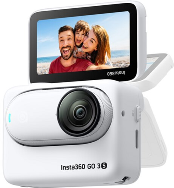 Kamera sportowa Insta360 GO 3S Standard Edition Arctic White 128GB (6970357857401) - obraz 4