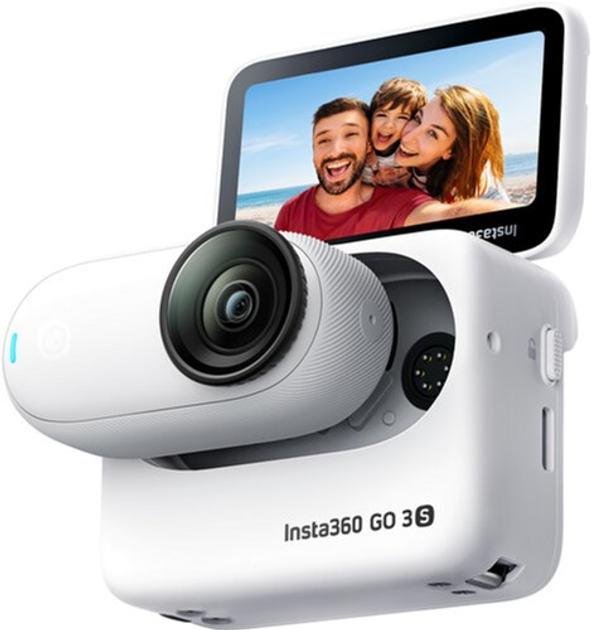 Kamera sportowa Insta360 GO 3S Standard Edition Arctic White 128GB (6970357857401) - obraz 5
