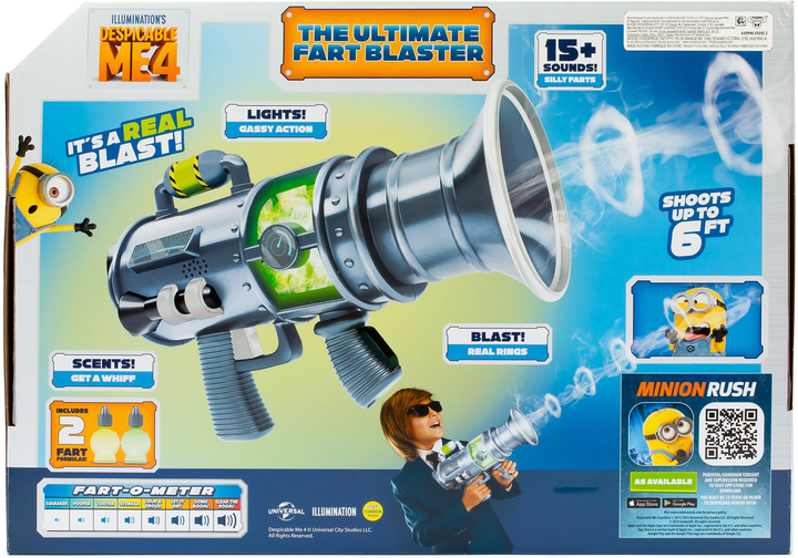 Zestaw do zabawy Despicable Me 4 Mega blaster Minionki (630996592922) - obraz 6