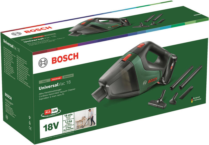 Пилосос універсальний Bosch UniversalVac18V (4059952570174) - зображення 3