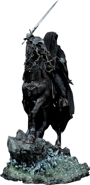 Statua Iron Studios LORD OF THE RINGS Nazgul on Horse Deluxe - Skala 1/10 (Władca Pierścieni) 42,5 cm (618231953561) - obraz 4