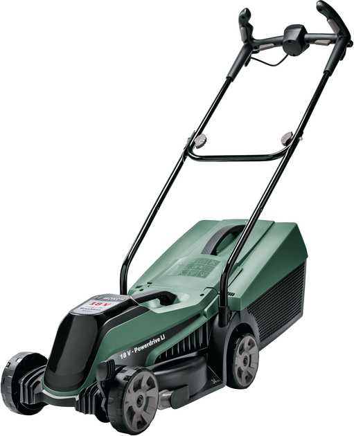 Акумуляторна газонокосарка Bosch CityMower 18V-32-300 + 1 x акумулятор PBA 18V 4.0 Ah + Ящик для трави 31 л + Зарядний пристрій AL 1830 CV (4059952562988) - зображення 2