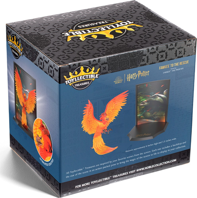 Figurka Noble HARRY POTTER Toyllectible Treasures - Fawkes (Harry Potter) 13 cm (849421008437) - obraz 8