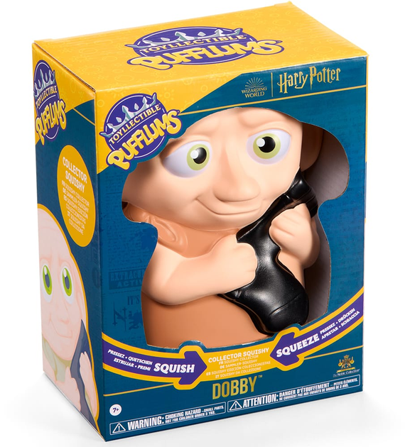Zabawka antystresowa The Noble Collection Harry Potter Dobby Pufflums squish Harry Potter 18,5 cm (849421010256) - obraz 7