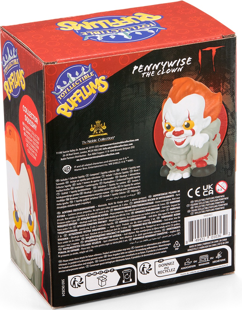 Zabawka antystresowa The Noble Collection To Pennywise - Pufflums squish (To) 18,8 cm (849421010362) - obraz 8