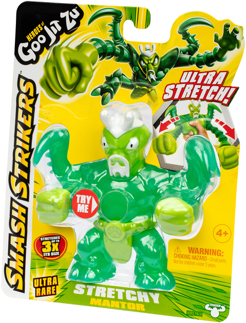 Figurka rozciągliwa GooJitZu Bohaterowie GooJitZu Mantor Smesh Strikers (630996428429) - obraz 5