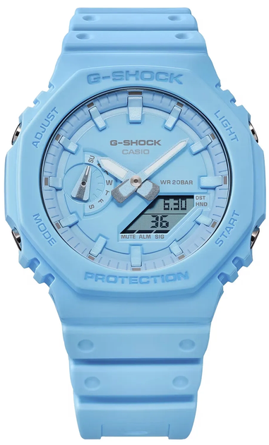 Zegarek Casio G-SHOCK Classic GA-2100 -2A2ER Blue - obraz 2