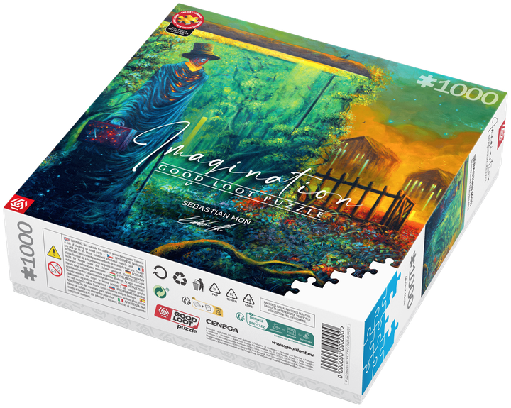Puzzle Good Loot Imagination Sebastian Moń Stationary Traveller II 1000 elementów (5908305250012) - obraz 5