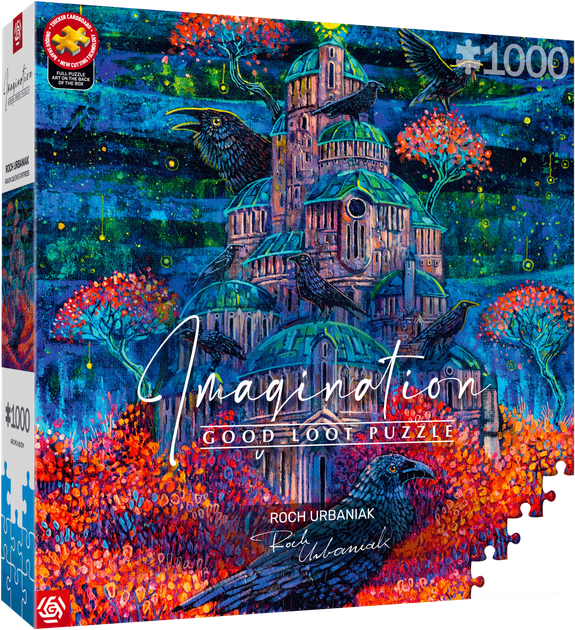 Puzzle Good Loot Imagination Roch Urbaniak Twierdza Pani Kruków 1000 elementów (5908305249764) - obraz 1