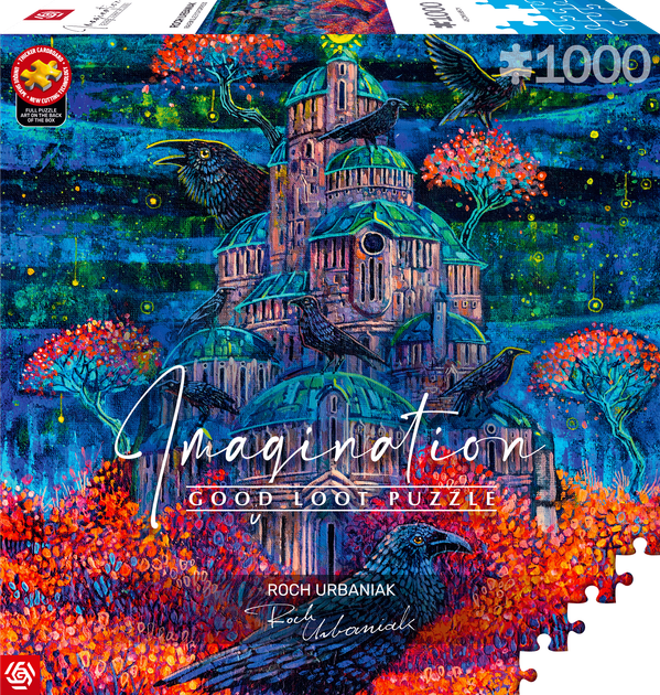 Puzzle Good Loot Imagination Roch Urbaniak Twierdza Pani Kruków 1000 elementów (5908305249764) - obraz 2